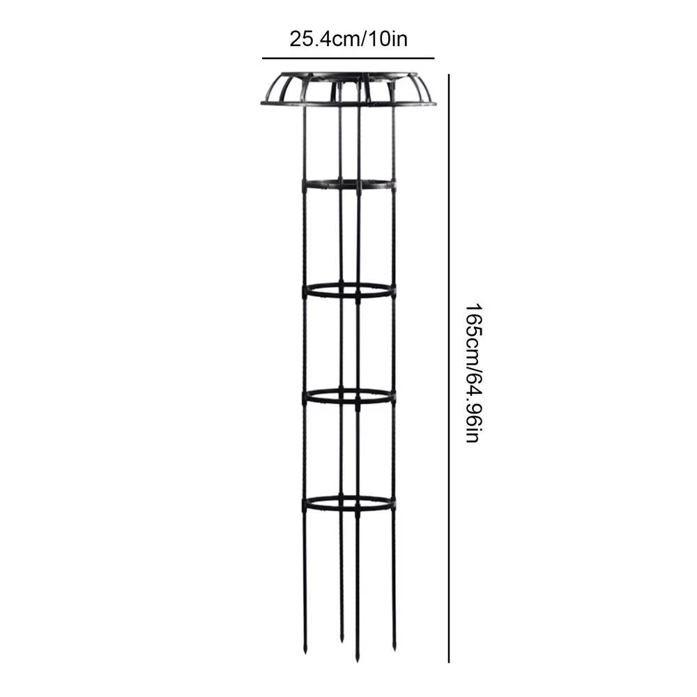 Flower Trellis for Climbing Plants Raspberry Trellis Umbrella-Shaped Rose Bush Trellis Tall Plant Support Free Standing Garden