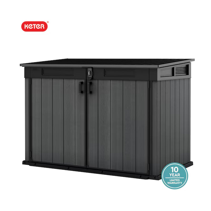 6.25-Ft X 3.5-Ft Cortina Gray Resin Storage Shed (Floor Included)