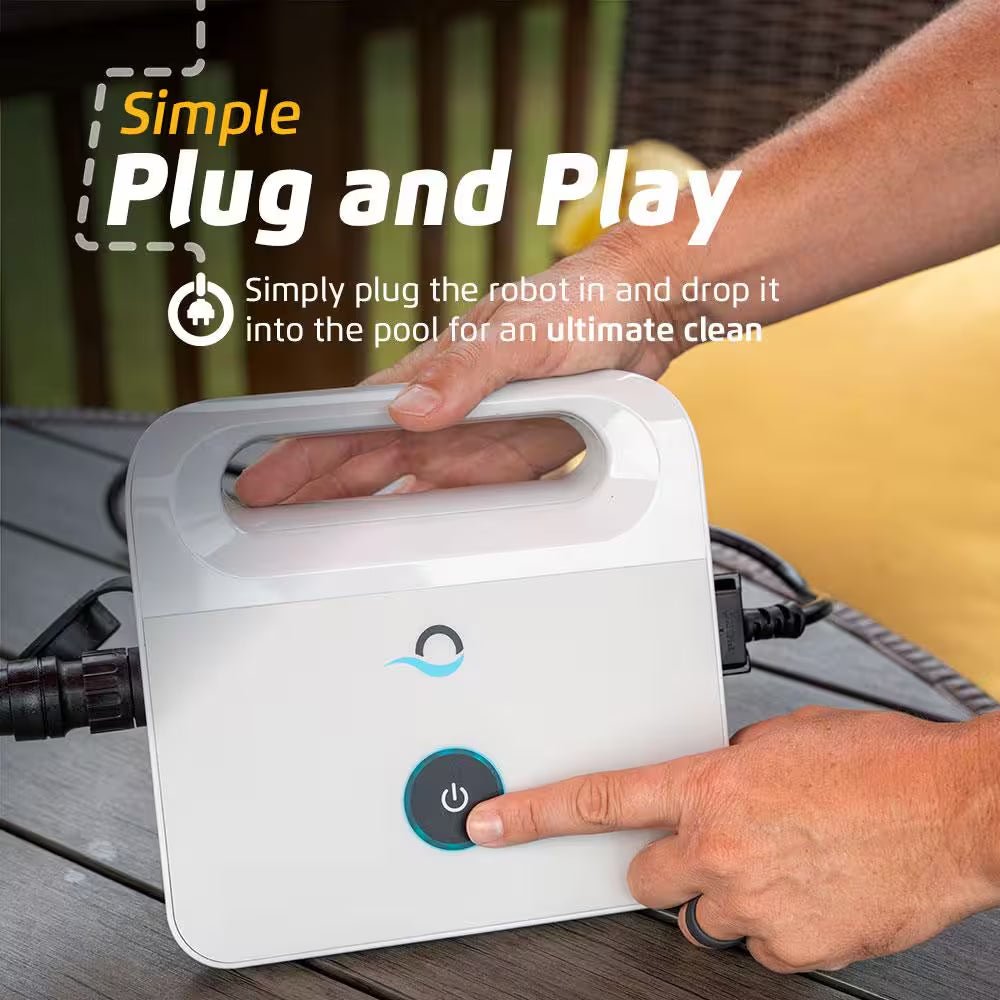 E10 Robotic Vacuum Pool Vacuum for above Ground Swimming Pools