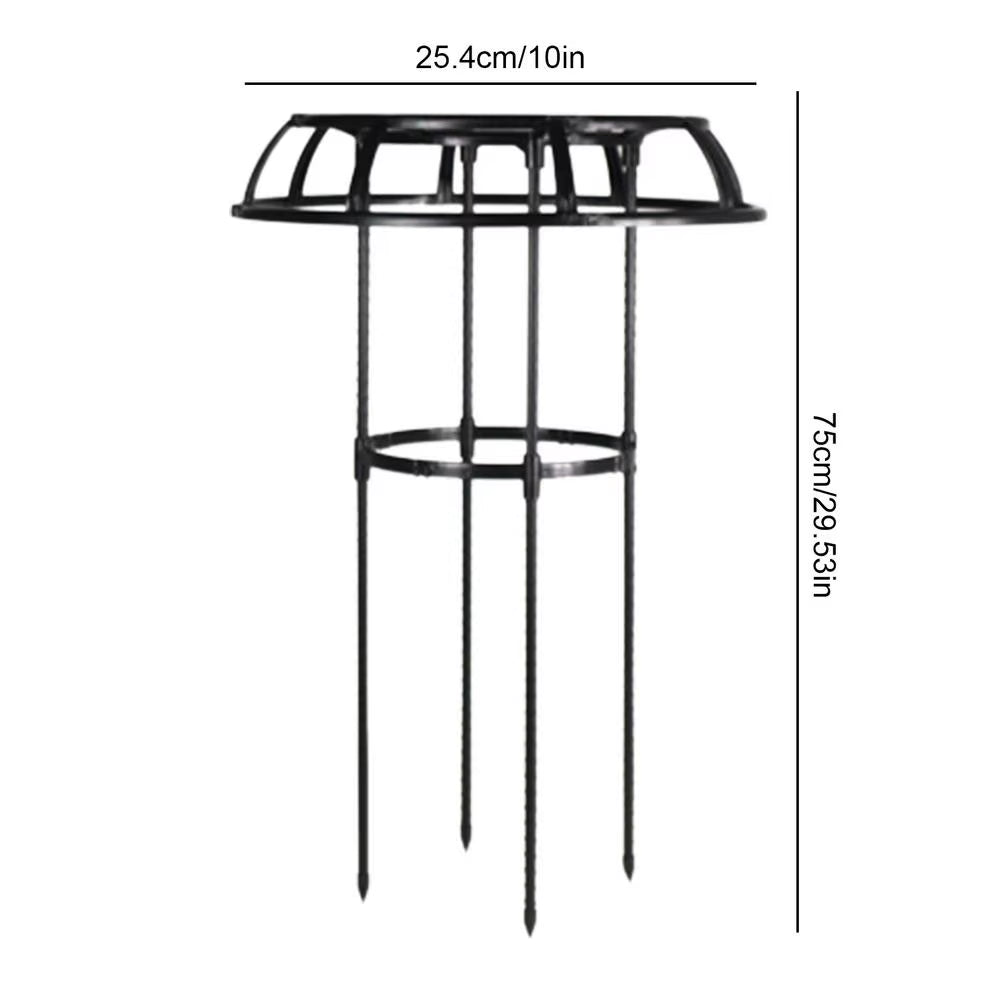 Flower Trellis for Climbing Plants Raspberry Trellis Umbrella-Shaped Rose Bush Trellis Tall Plant Support Free Standing Garden