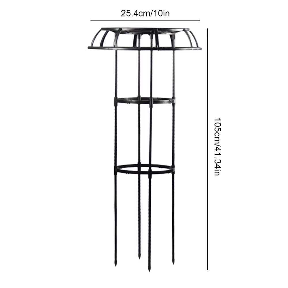 Flower Trellis for Climbing Plants Raspberry Trellis Umbrella-Shaped Rose Bush Trellis Tall Plant Support Free Standing Garden