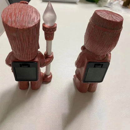 Figurine Lamps Tiki Figurines for Bar Patio Lawn Yard Decorations Outdoor Decor