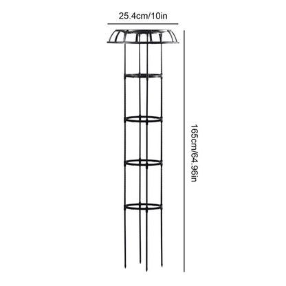 Flower Trellis for Climbing Plants Raspberry Trellis Umbrella-Shaped Rose Bush Trellis Tall Plant Support Free Standing Garden