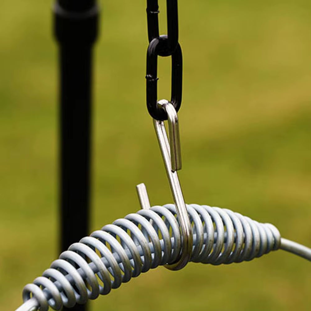 Camping Picnic Cooking Tripod for Fire Hanging Pot Outdoor Campfire Cookware Picnic Cooking Stove Pot Grill Camping Tools