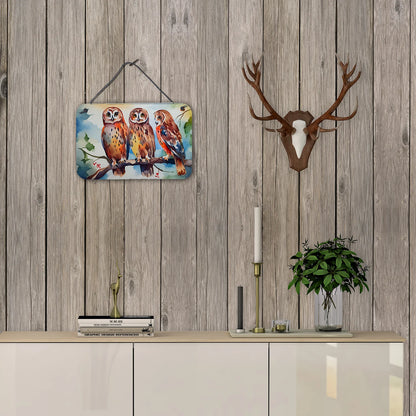 Owl-Themed Wall or Door Art Prints