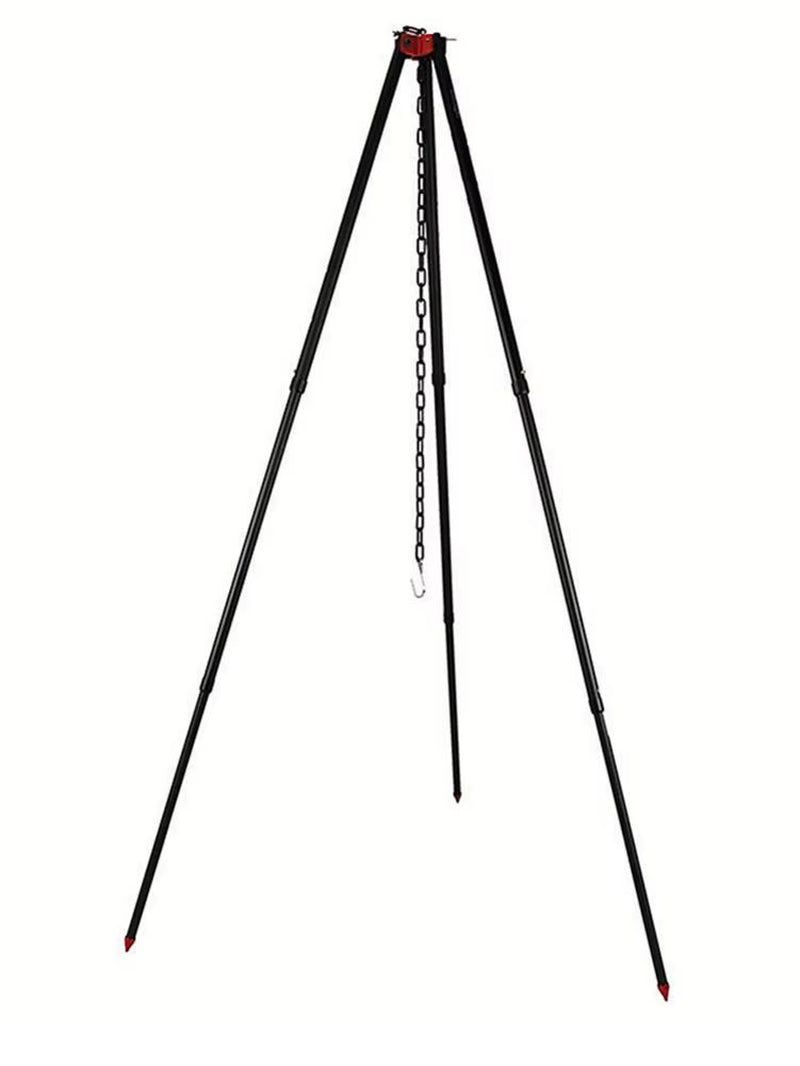 Camping Picnic Cooking Tripod for Fire Hanging Pot Outdoor Campfire Cookware Picnic Cooking Stove Pot Grill Camping Tools