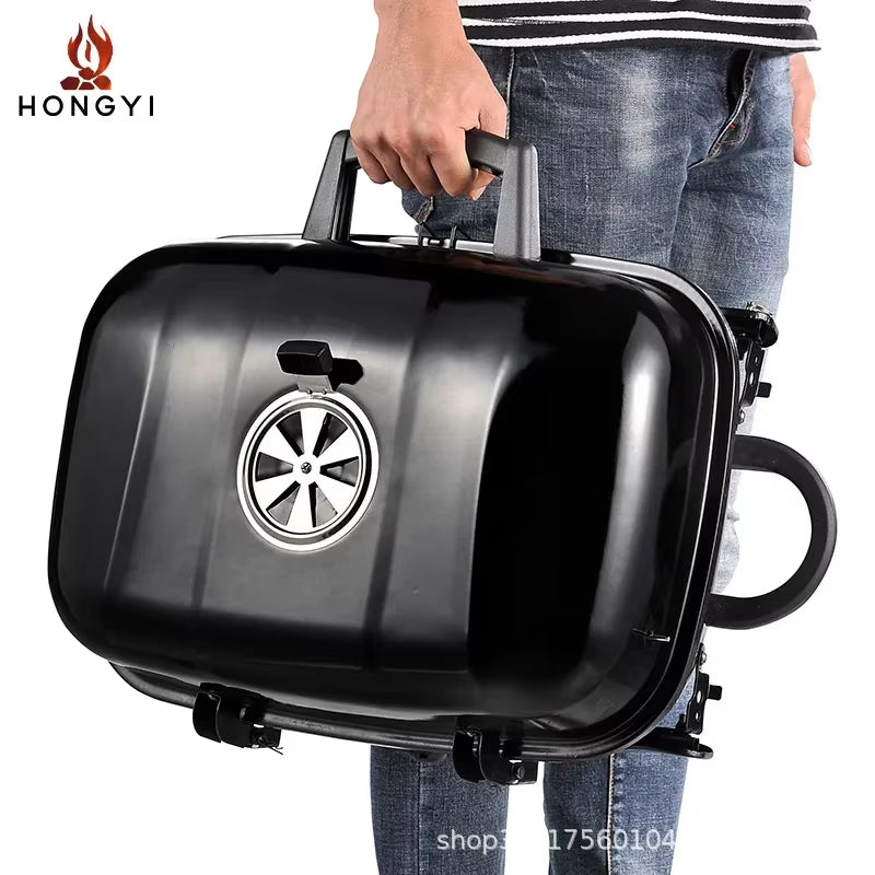 Home Portable Charcoal Camping Outdoor Camping Smokeless BBQ Equipment Charcoal Grill
