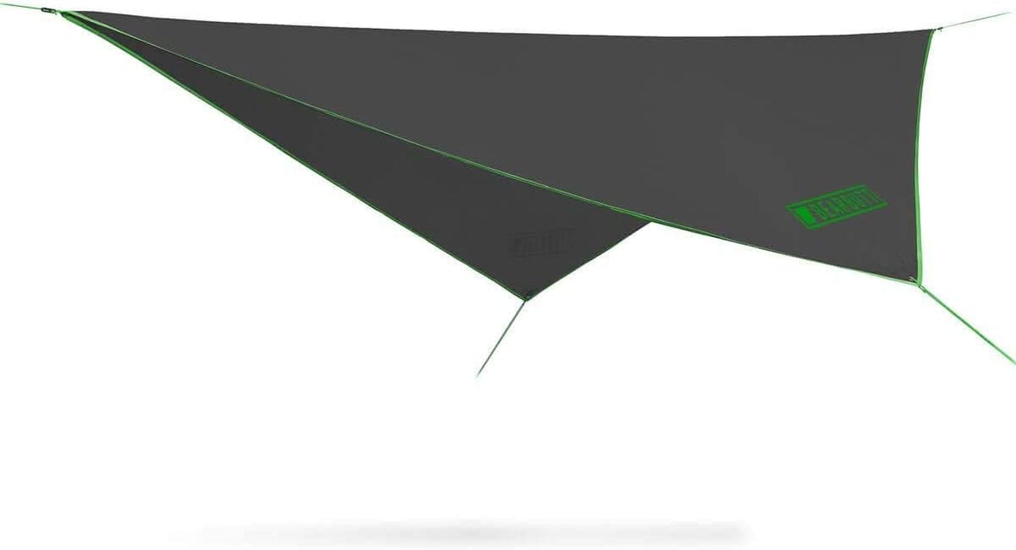 Hammock Rain Fly & Camping Tarp - 11 X 9 Ft Ultralight Waterproof Tarp for Hammock & Tent Camping - Easy to Set Up