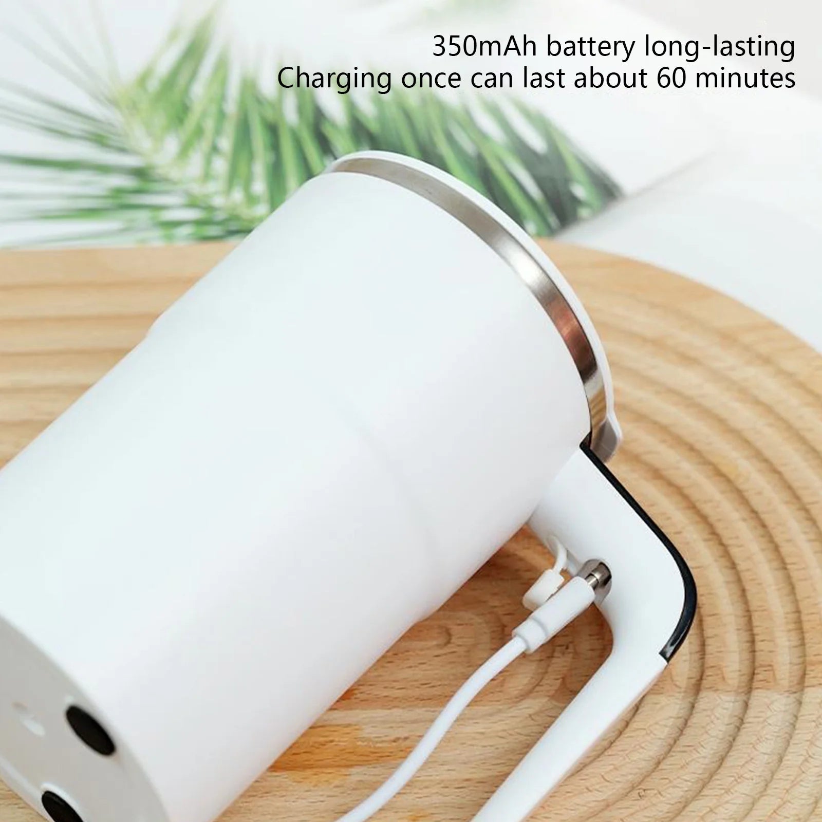 Self Stirring Mug; Self Stirring Coffee Mug, Automatic Stirring Mug Automatic Temperature Measuring Stainless Steel Magnetized Mug Portable Coffee Mug Mugs