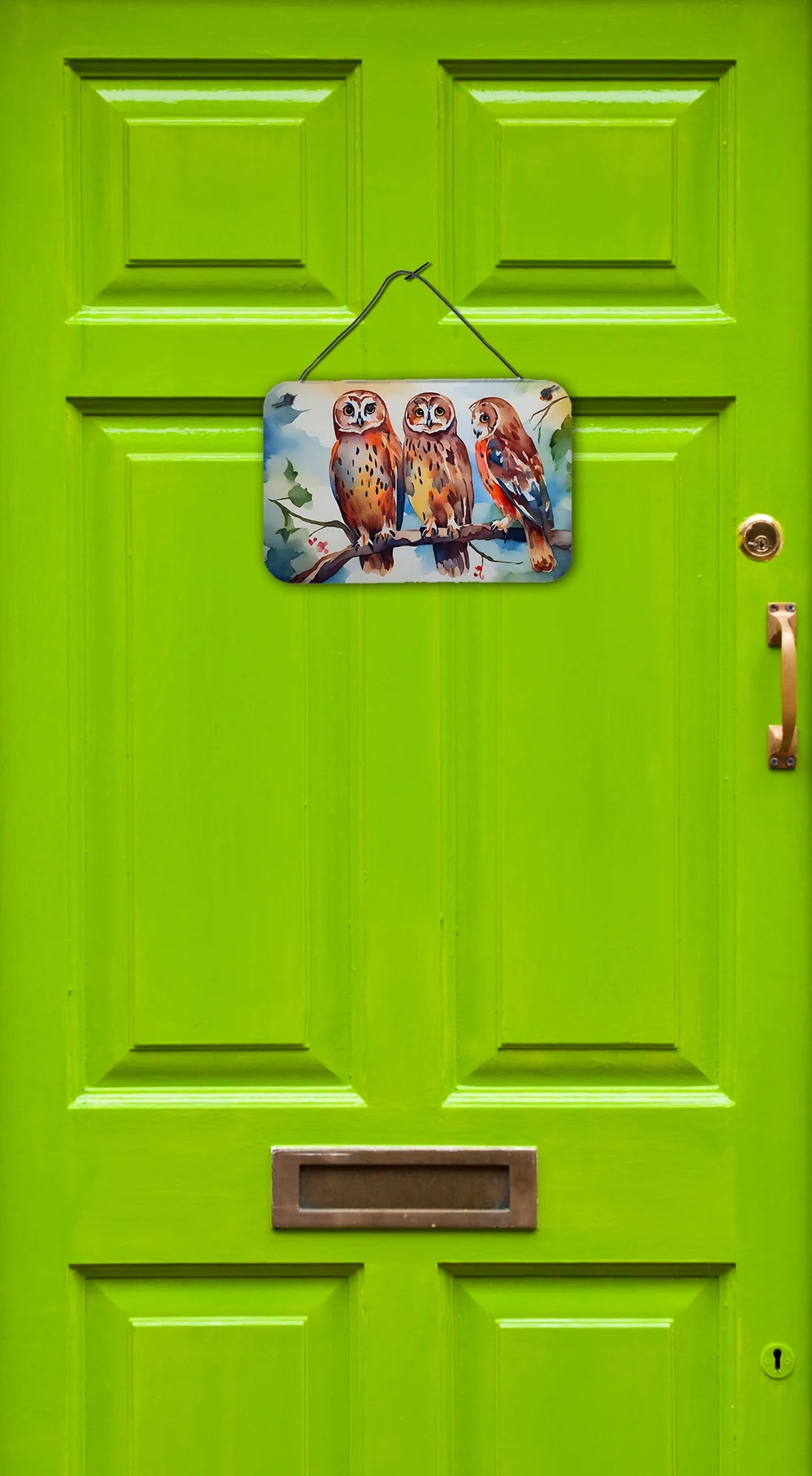 Owl-Themed Wall or Door Art Prints