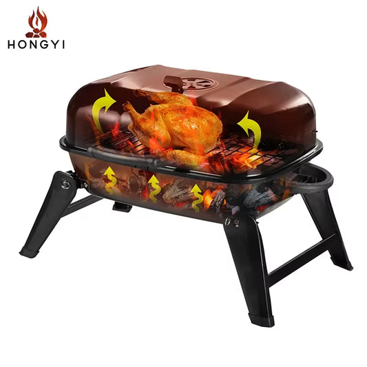 Home Portable Charcoal Camping Outdoor Camping Smokeless BBQ Equipment Charcoal Grill