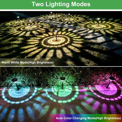 Solar Pathway Lights 8 Pack,Led Path Lights Outdoor,Ip67 Waterproof, Solar Powered Garden Lights for Walkway Yard Backyard