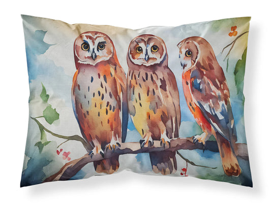 Standard Pillowcase featuring Owl Design