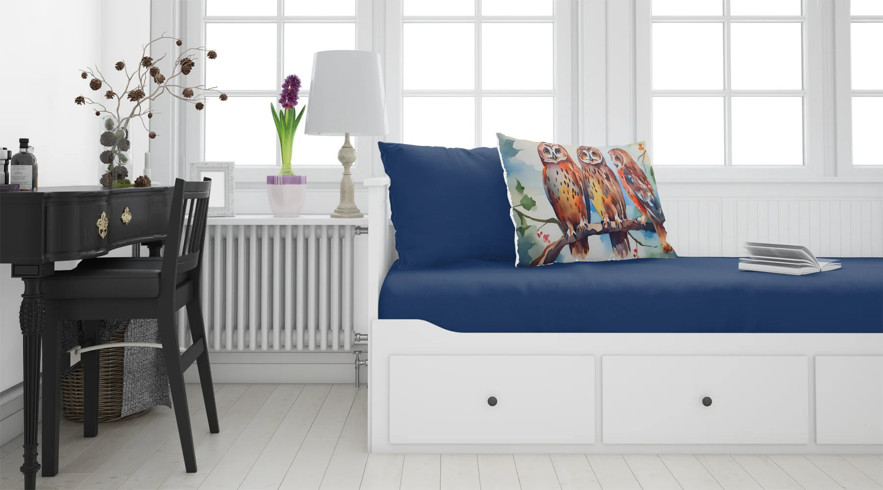 Standard Pillowcase featuring Owl Design