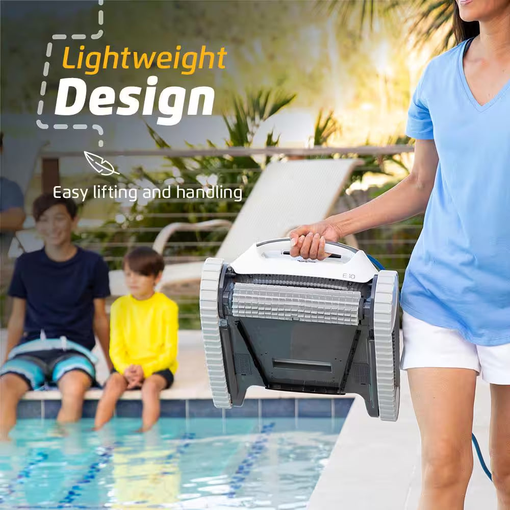 E10 Robotic Vacuum Pool Vacuum for above Ground Swimming Pools