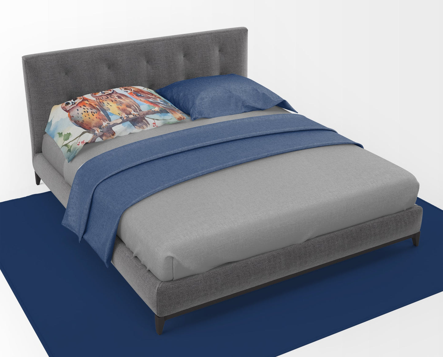 Standard Pillowcase featuring Owl Design